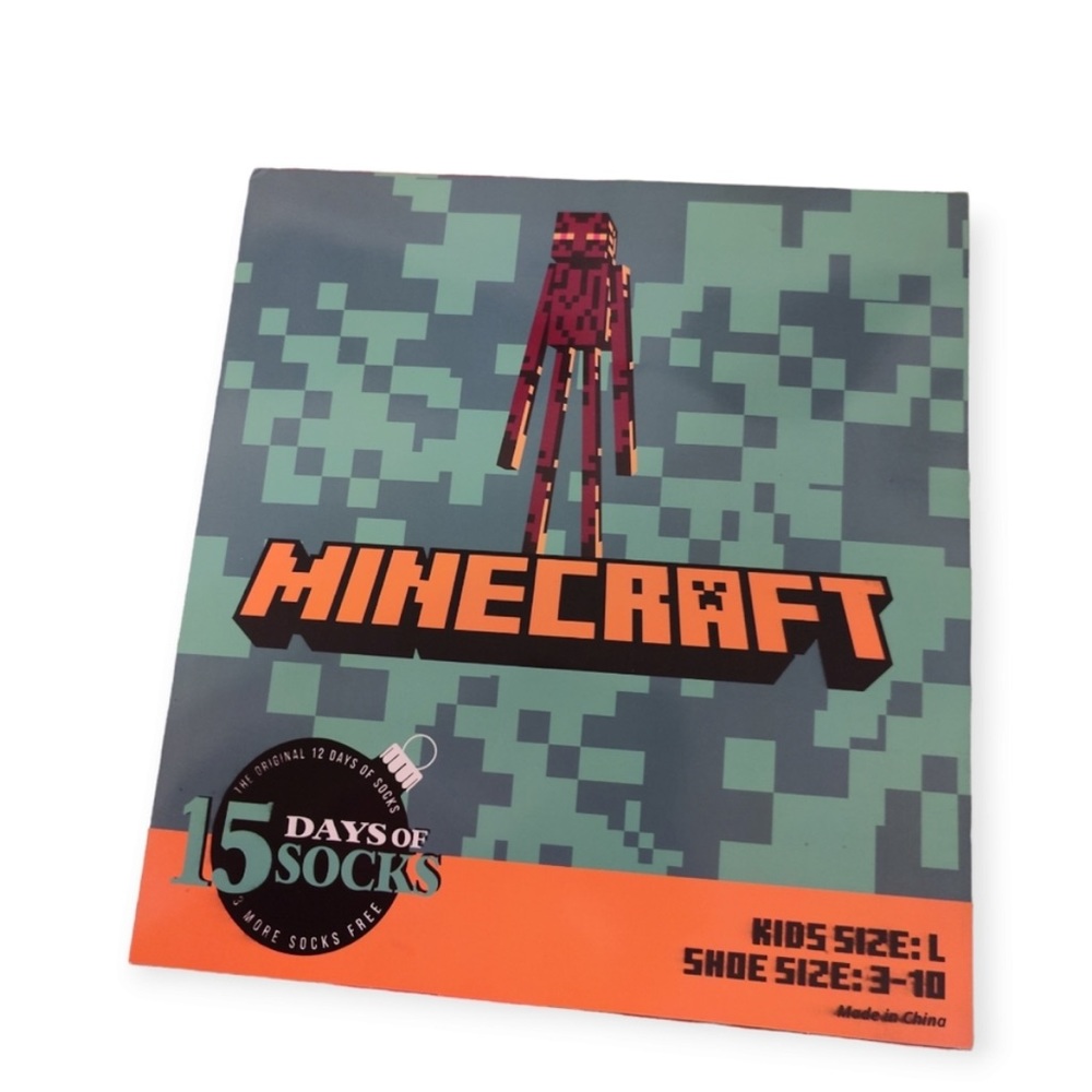 Minecraft 15 Days Of Socks - Picture 1 of 3